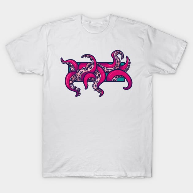 Tentacles T-Shirt by Reivennant